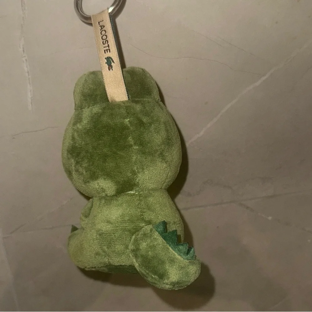 Starbucks x Lacoste Bearista Plush Keychain Limited Edition Green Crocodile